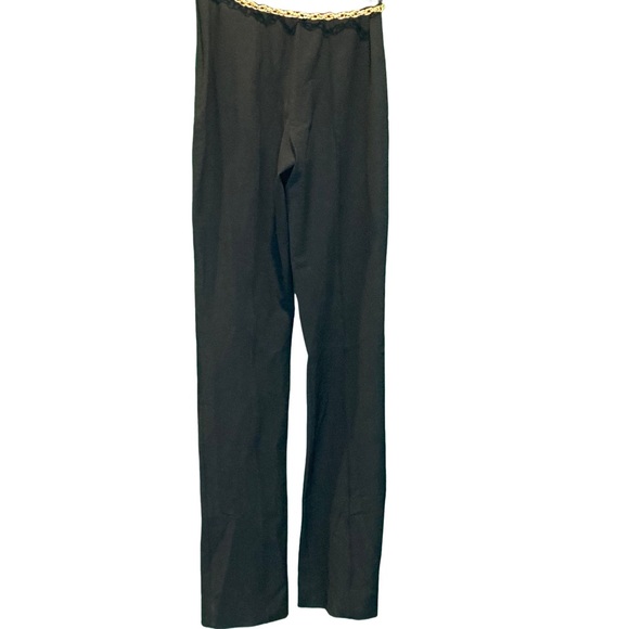 NWT Sandro Black Slit Hem Pants - Sz S US (Sz 36 EU) - Picture 7 of 12
